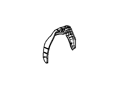 GM 12455203 Panel,Rear Wheelhouse Outer (RH)