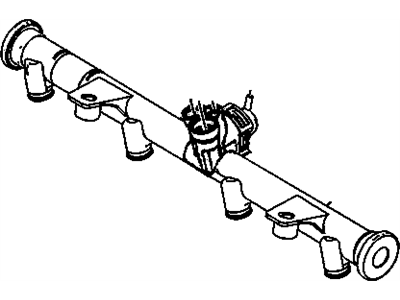 Chevrolet Suburban Fuel Rail - 52371438