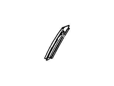 GM 21995391 Applique Assembly, Front Side Door Window Frame Rear