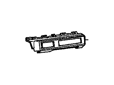 GM 10060978 Plate Assembly, Instrument Panel Accessory Center Trim *Saphire V/Dark