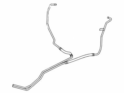 2021 Chevrolet Colorado Automatic Transmission Oil Cooler Line - 84331393