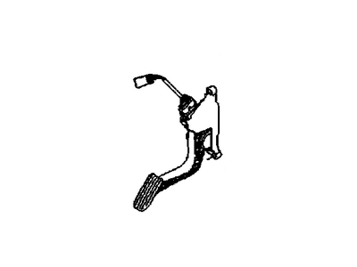 GM 96471954 Pedal Asm,Accelerator (W/ Module & Position Sensor)