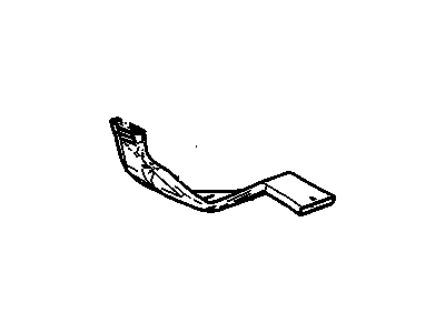 GM 89018313 Duct,Rear Floor Air