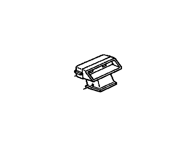 GM 5976599 Lamp Assembly, High Mounted Stop *Graphite