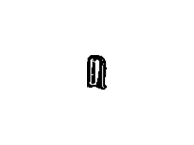 GM 16820065 Protector, Rear Seat Back Pad *Wheat