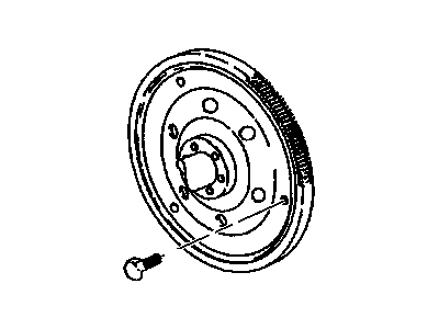 GM 11588468 Bolt,Transaxle Torque Converter