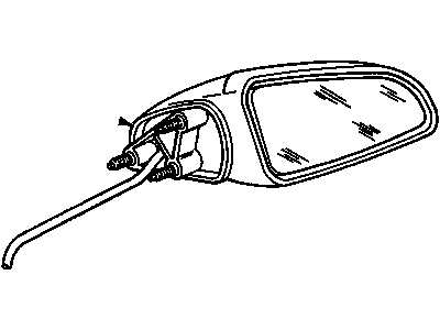 1990 Oldsmobile 98 Side View Mirrors - 20469518
