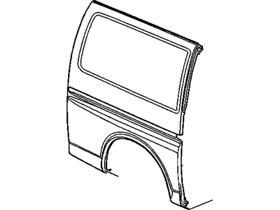 GM 25888355 Panel, Body Side Outer