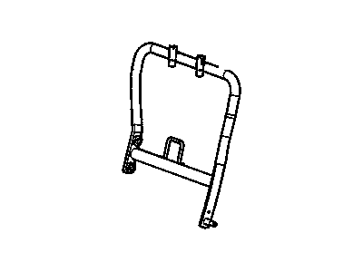 GM 19152894 Frame,Rear Seat Back Cushion