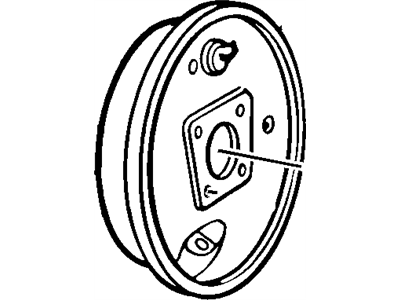 GM 18024612 PLATE, Brake Flange/Backing