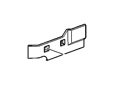 GM 24256542 Shield, Trans Heat