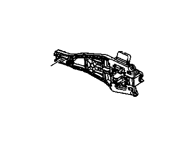 GM 24463524 Bracket,Front Side Door Outside Handle