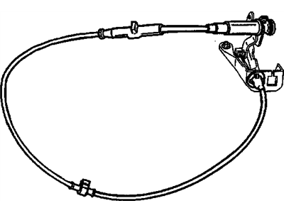 1999 GMC Safari Throttle Cable - 15735732