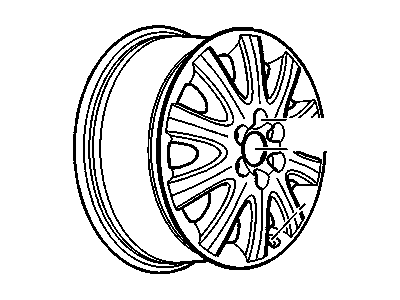 Buick Terraza Spare Wheel - 9596410