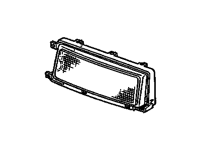 GM 16512536 Headlamp Assembly, Replaceable Bulb, Right