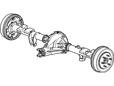 2005 GMC Sierra Axle Shaft - 15247739