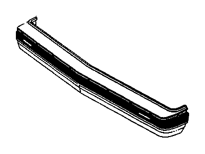 GM 10130213 Front Bumper Cover