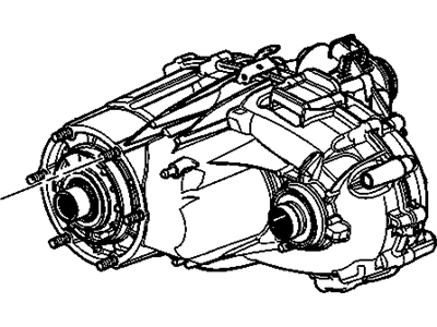 GM 19125657 Case Assembly,Transfer (Remanufacture) (Mp 1222 Light Duty, 27T)