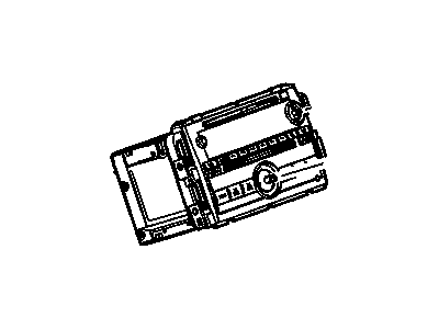 GM 22754031 Radio Assembly, Amplitude Modulation/Frequency Modulation Stereo & Clock & Audio/Vide