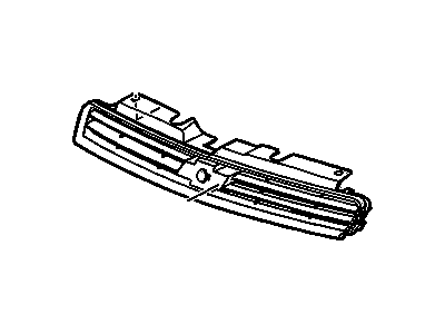 GM 10333709 Grille Assembly, Radiator Upper