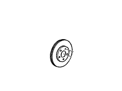 GM 19303814 Front Brake Rotor