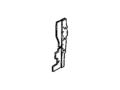 GM 15680034 BAFFLE, Radiator Air