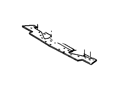 GM 15680035 BAFFLE, Radiator Air