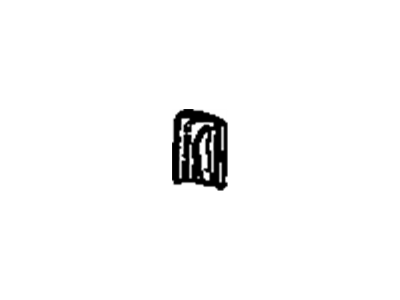 GM 16820020 PROTECTOR, Rear Seat Cushion