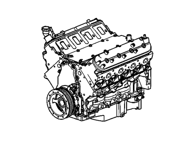 GM 12632856 Engine Assembly, Gasoline 6.2L Ls3 (Goodwrench)