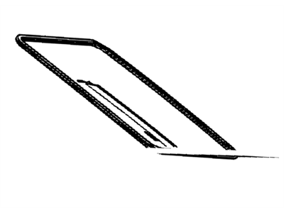 15789123 - Genuine GM Lace,Sun Roof Opening Trim Finish