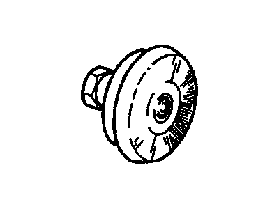 GM 15192836 Clutch Assembly, Fan Blade