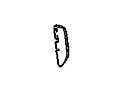 GM 25681124 Insulator, Front Fender Filler