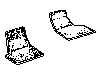 GM 88987364 Mat Pkg,Front & Rear Carpet