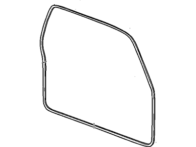 GM 15063154 Weatherstrip Asm,Front & Rear Side Door