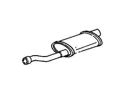 GMC Safari Muffler - 15598211