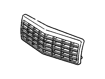 GM 20726287 Grille, Radiator *Chrome