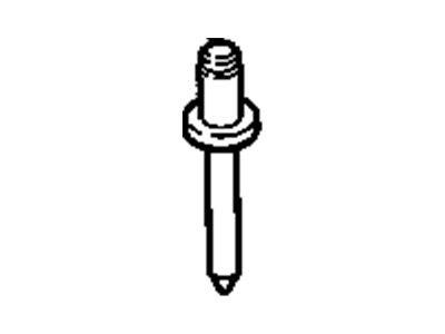 GM 2477054 Rivet,Fuel Tank Upper Shield