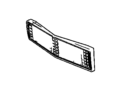 GM 25531909 Grille, Radiator