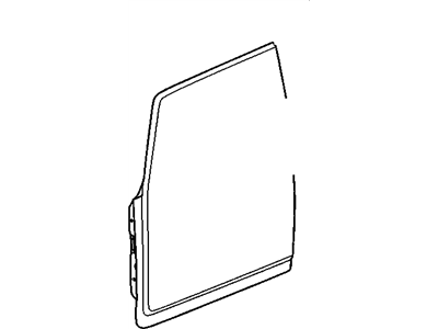 GM 25887984 Door,Front Side