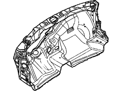 94706828 GM Insulator,Dash Panel Inner Illustration 1 of 1