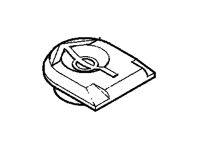 GM 24410001 Plug,Body Side Outer Panel Flange Hole