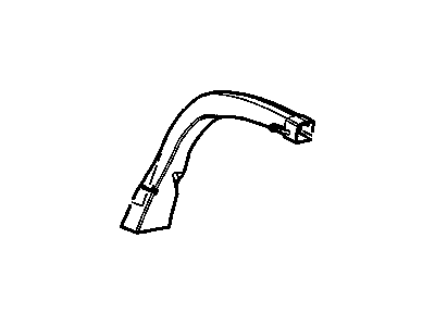 GM 15127032 Duct Assembly, Floor Air Outlet