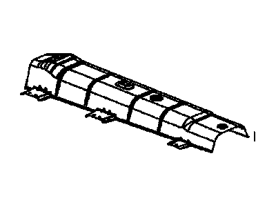 GM 25729651 Shield, Catalytic Converter & Exhaust Muffler Heat