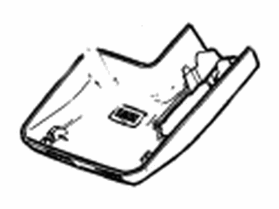 52080048 - Genuine GM Cover, I/S Rr View Mir Wrg Harn Lwr *Black