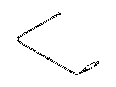 GM 91171614 Cable,Rear Compartment Lid Lock Release