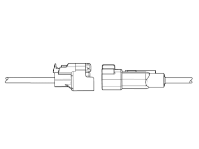 Chevrolet Body Wiring Harness Connector - 19366843