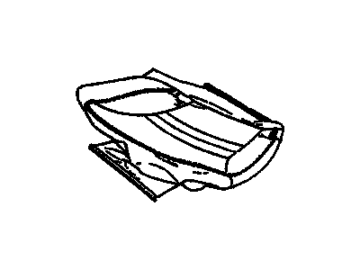 GM 88948360 Cover Asm,Driver Seat Cushion *Medium Gray *Gray 88948360 GM Cover Asm,Driver Seat Cushion *Medium Gray *Gray Illustration 1 of 1