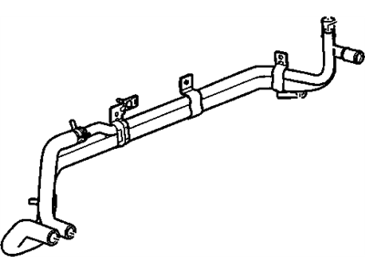 GM 89022485 Hose Asm,Heater Inlet & Outlet