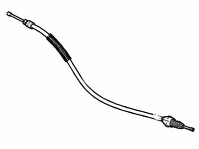 GM 84011078 Cable Assembly, Parking Brake Rear