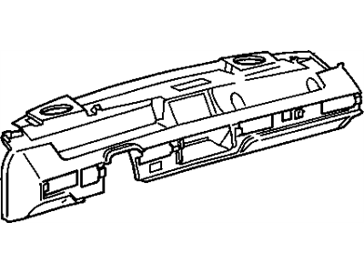 GM 15970732 Compartment Assembly, Instrument Panel Center